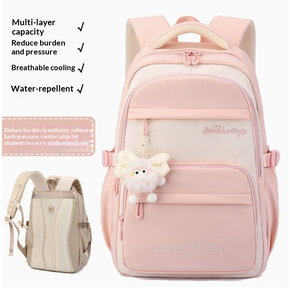 Schulrucksack Wasserdicht Jugendlicher Campus Rucksack Mädchen Tasche