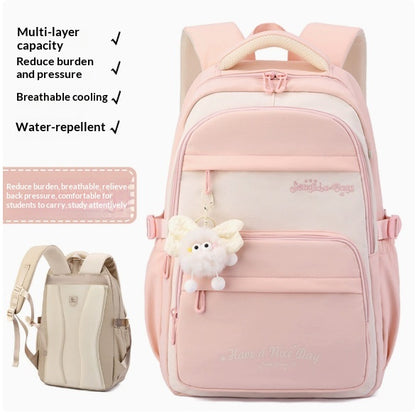 Schulrucksack Wasserdicht Jugendlicher Campus Rucksack Mädchen Tasche