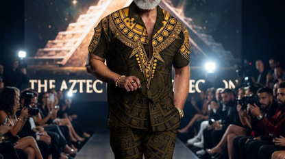 Herren Sommer Kurzarmhemd & Shorts Set 3D-Druck Allover-Muster Zweiteiler