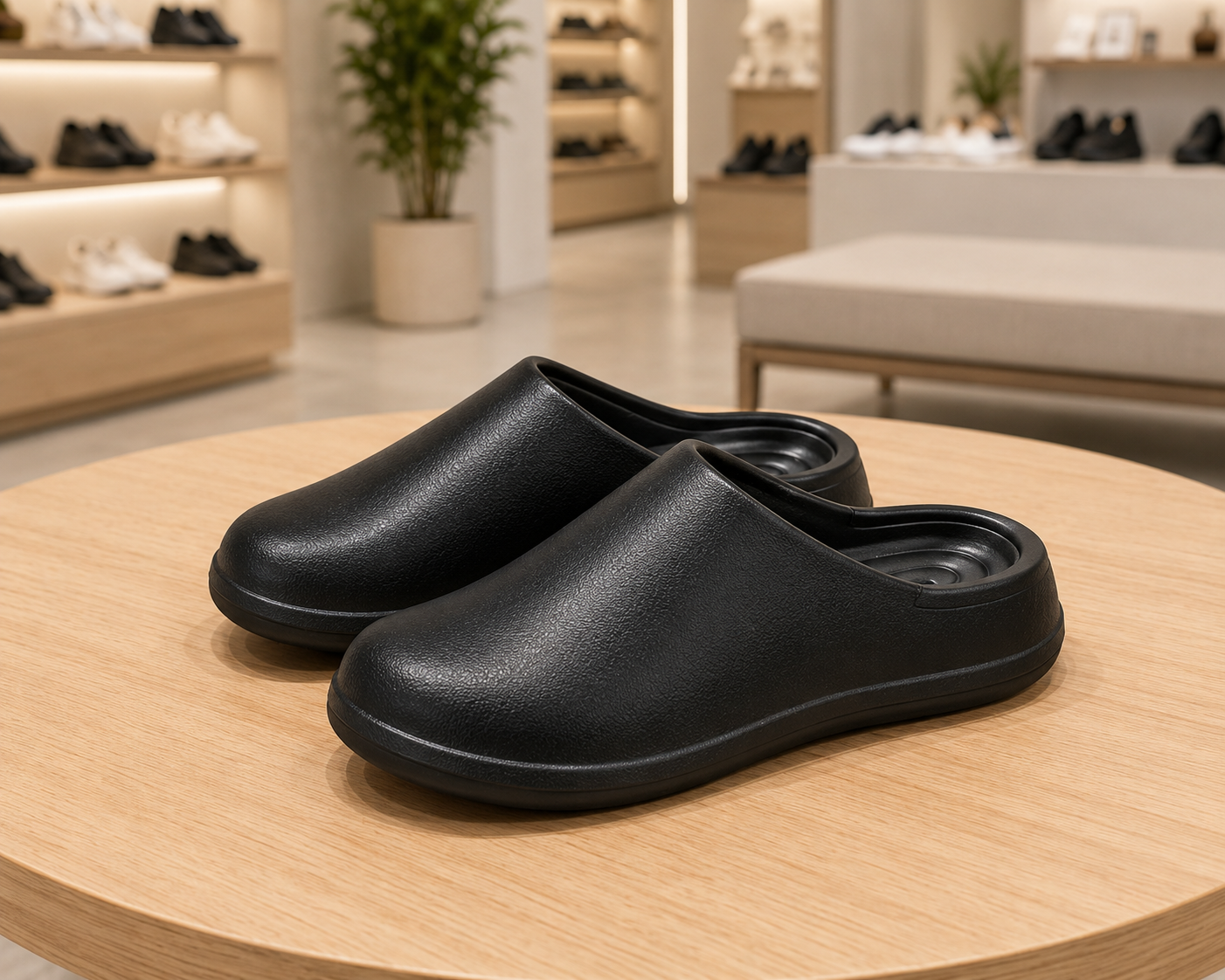 Damen & Herren Baotou Geschlossene Sandalen Slipper Gr. 36-45