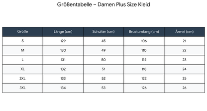 V-Ausschnitt Kurzarm Freizeitkleid Plus Size Sommer Maxi-Kleid S-3XL