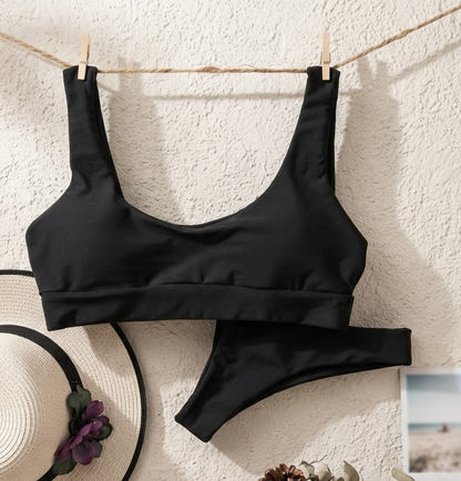 Damen Bikini Set Zweiteiler mit Brustpolster Strandmode Gr. S-L