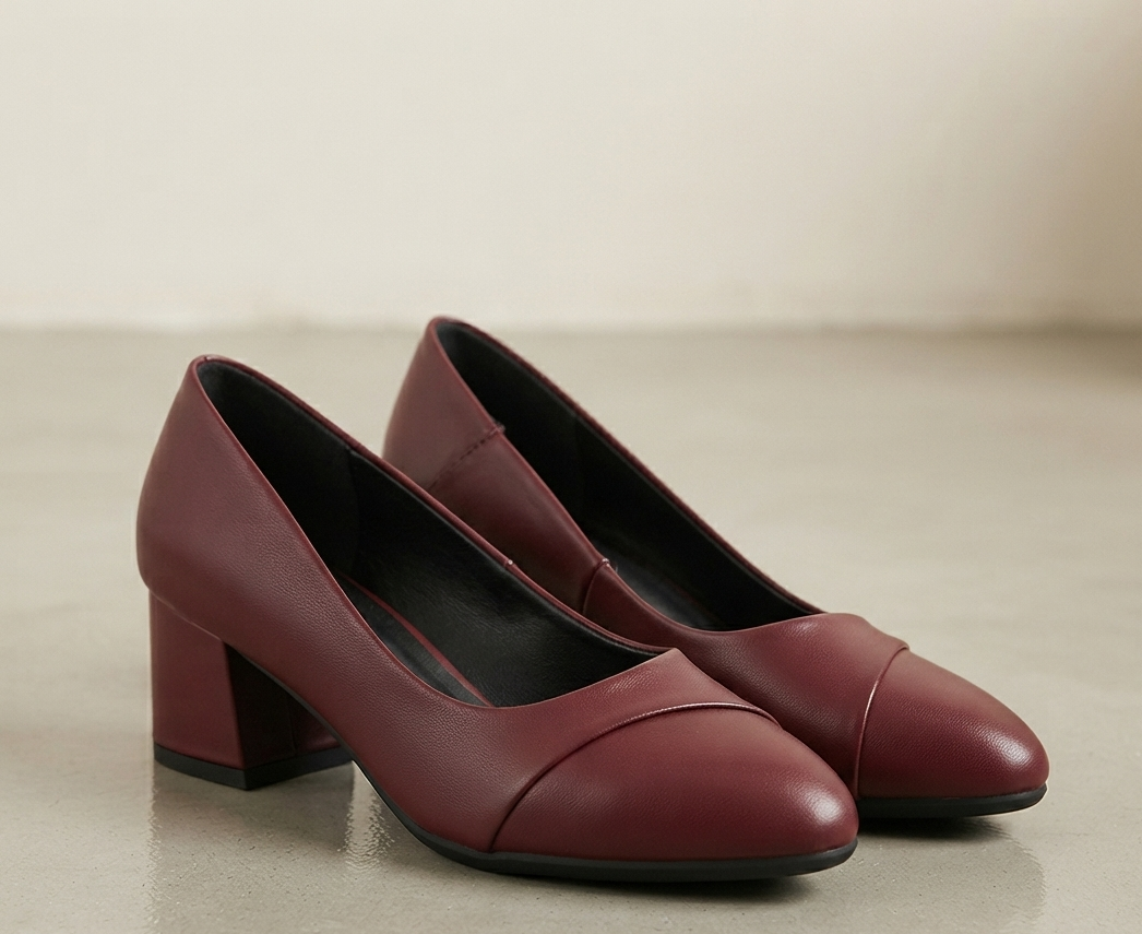Damen Slingback Pumps Elegant Sommersandalen Spitze Zehen Schleife Blockabsatz Gr. 36-40