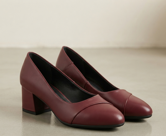 Damen Slingback Pumps Elegant Sommersandalen Spitze Zehen Schleife Blockabsatz Gr. 36-40