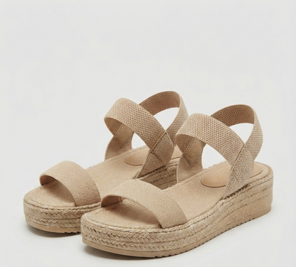 Damen Plateau Sandalen Keilsandalen Sommersandalen Bequem Erhöht