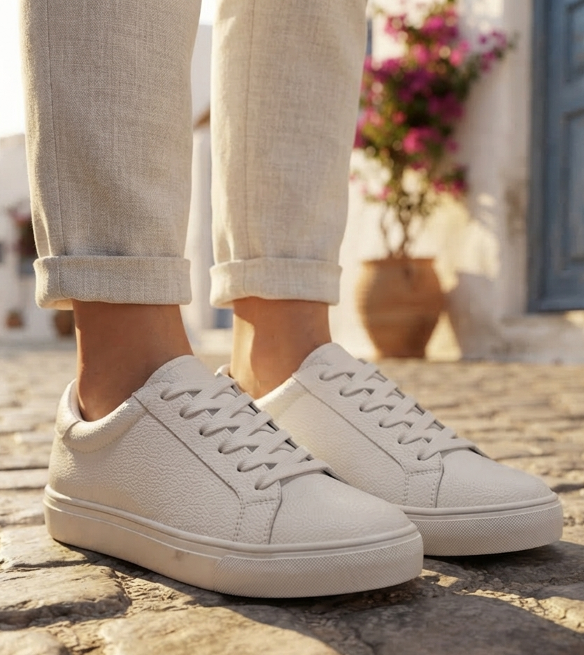 Damen Sneaker Flache Schuhe Lässig Schnürschuhe Freizeit Sport