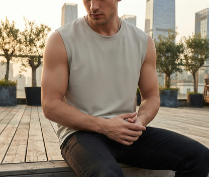 Herren T-Shirt Baumwolle Relaxed Fit Rundsaum Schnelltrocknend M L XL XXL 3XL 4XL