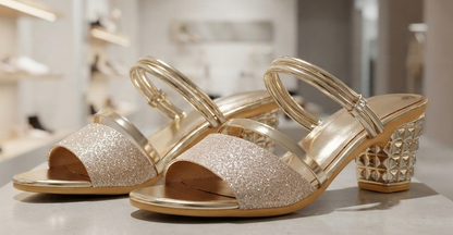 Damen Sommersandalen Blockabsatz Chunky Heel Fischmaul Gr. 35-40