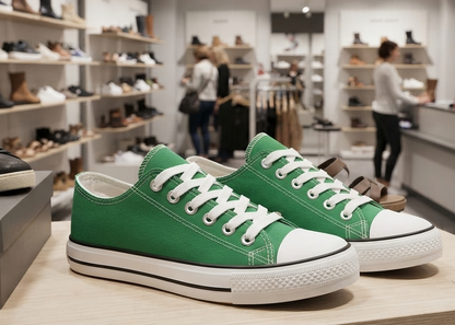 Spring New Korean Style Couple Candy Color Canvas Shoes Male Student Lace Up Casual Flat Shoes Trendy Cloth Shoes