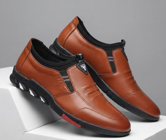 Herren Business Leder-Freizeitschuhe Elegante Halbschuhe Gr. 39-44