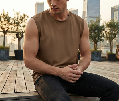 Herren T-Shirt Baumwolle Relaxed Fit Rundsaum Schnelltrocknend M L XL XXL 3XL 4XL
