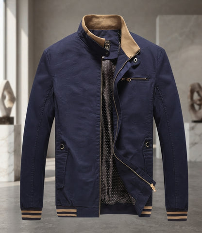 Herren Casual Übergangsjacke Klassische Freizeitjacke Modische Herrenbekleidung für Frühling und Herbst Bequeme Freizeitjacke in den Größen M bis 4XL