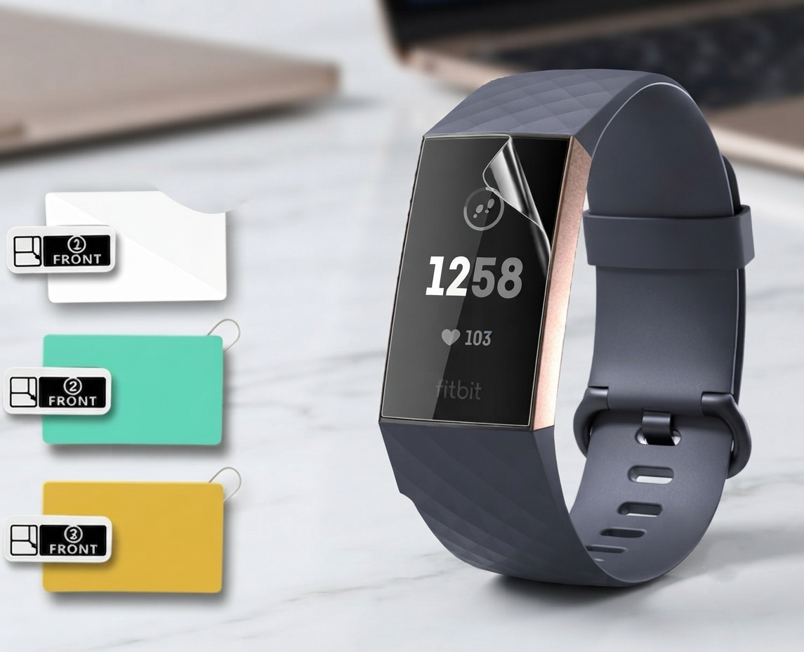 TPU Displayschutzfolie kratzfest anti-fingerprint für Fitness-Tracker