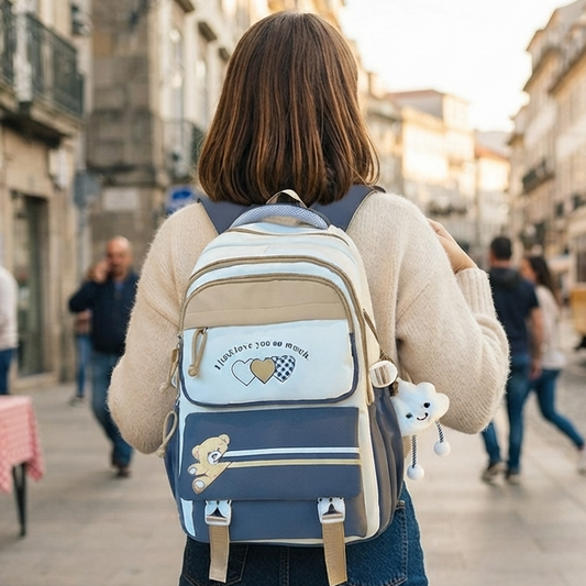 Schulrucksack Große Kapazität Wasserdicht Laptop Rucksack Damen Herren