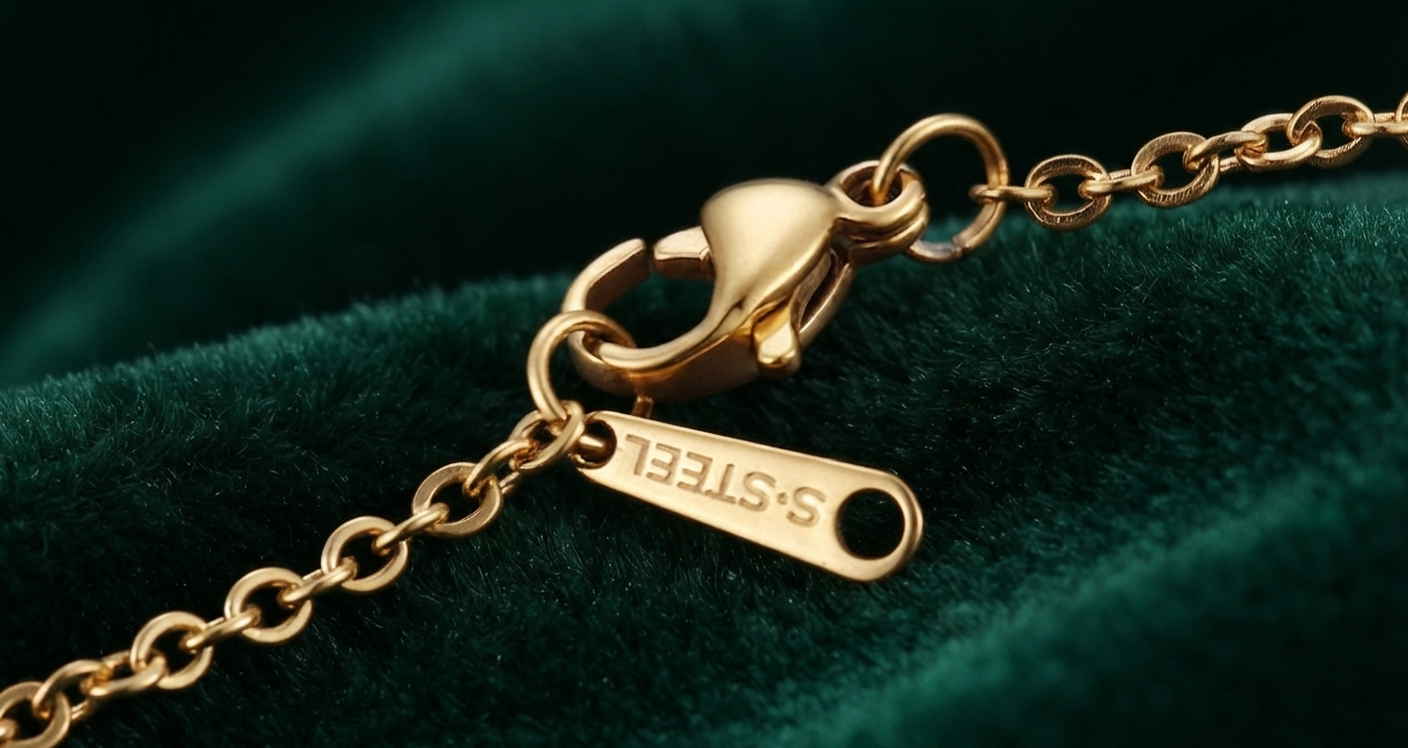 Damen Schmuck-Set Titanstahl Baum des Lebens Kette Ohrringe