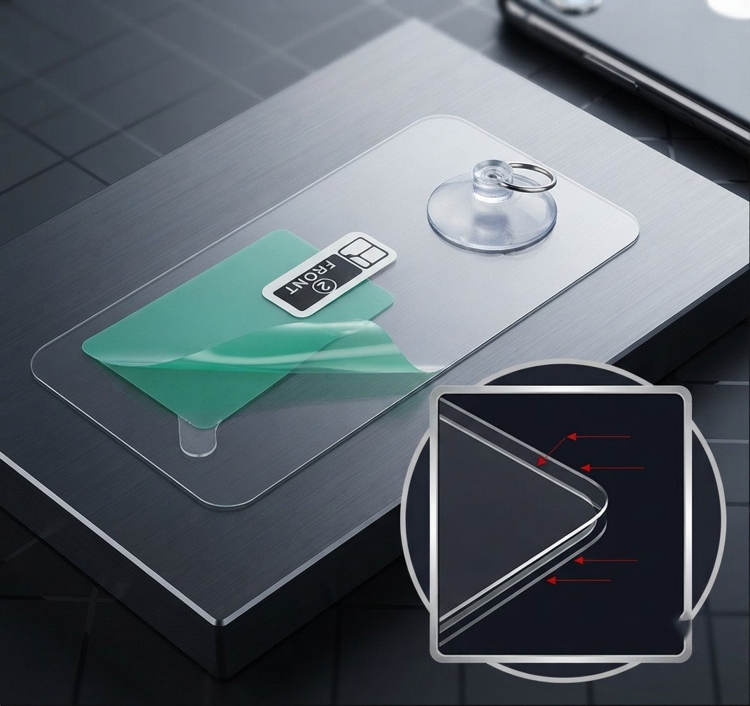 TPU Displayschutzfolie kratzfest anti-fingerprint für Fitness-Tracker
