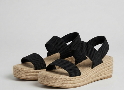 Damen Plateau Sandalen Keilsandalen Sommersandalen Bequem Erhöht