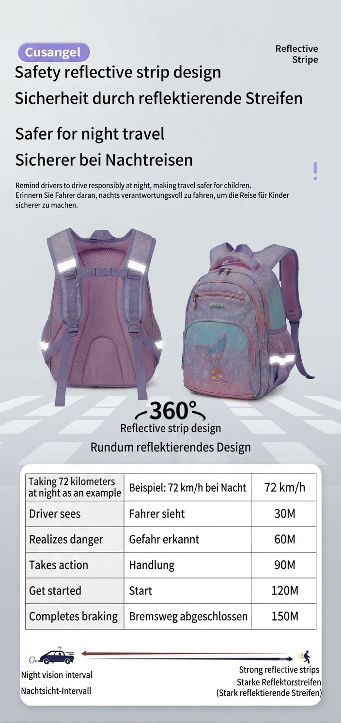 Schulrucksack 16 Zoll Wasserdicht Kinder Schultasche Ergonomisch Rucksack