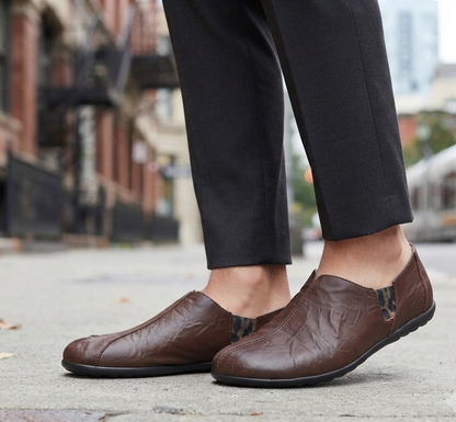 Herrenschuhe Casual Business Halbschuhe Bequem Atmungsaktiv Loafer Sneaker Schwarz Braun