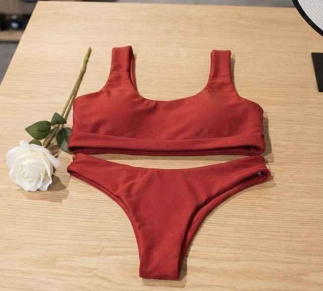 Damen Bikini Set Zweiteiler mit Brustpolster Strandmode Gr. S-L