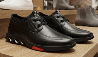 Herren Business Leder-Freizeitschuhe Elegante Halbschuhe Gr. 39-44